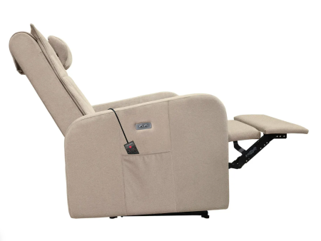 Массажное кресло реклайнер с электроприводом FUJIMO E-COMFORT CHAIR F3005 FEF Ваниль (Sakura 4) Массажное кресло реклайнер с электроприводом FUJIMO E-COMFORT CHAIR F3005 FEF Ваниль (Sakura 4)